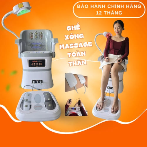 Ghế xông ngải cứu massage toàn thân NVS1317